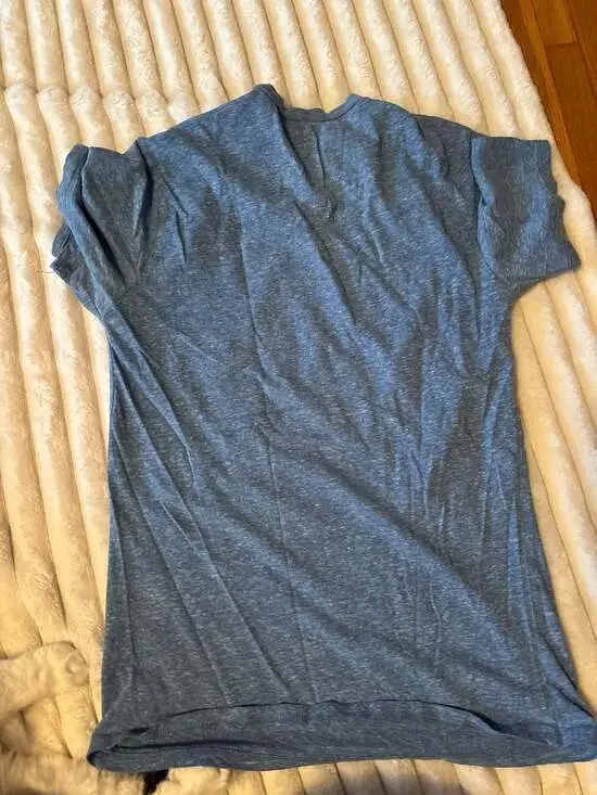 Shelby Cobra Logo Graphic T-Shirt Heathered Blue Size S - Picture 2 of 3